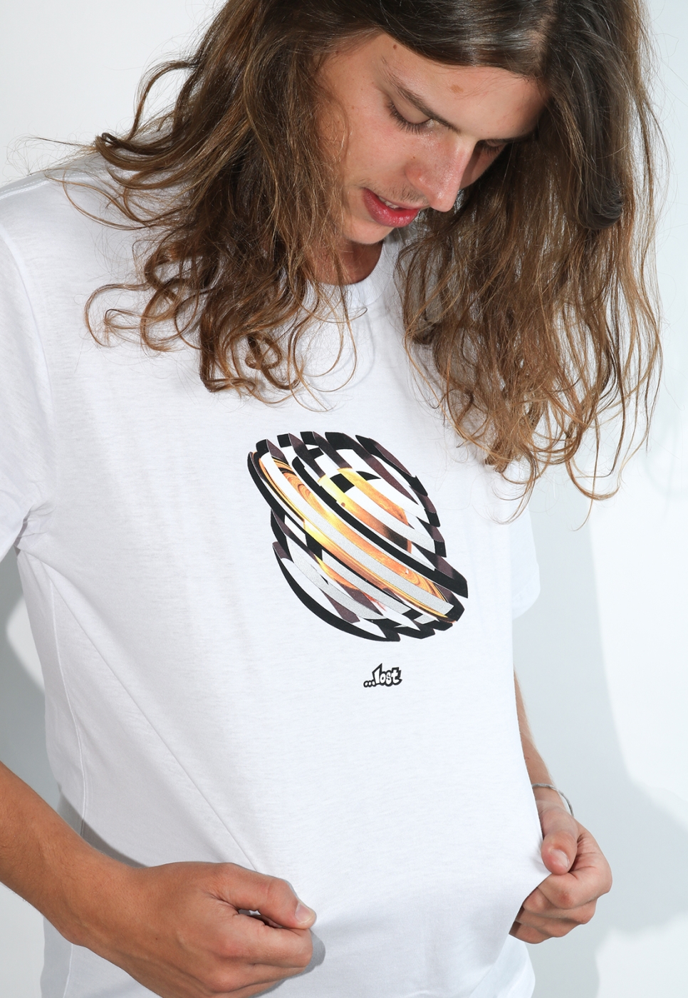 T-shirt Real Saturn Lost
