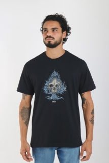 T-shirt Regular Skull Wave MCD